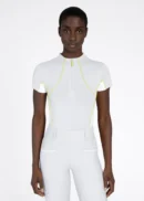 Contrast Short Sleeve Base Layer (Glacier/Lime)
