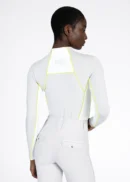 Contrast Long Sleeve Base Layer (Glacier/Lime)