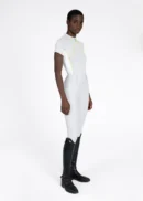 Contrast Short Sleeve Base Layer (Glacier/Lime)