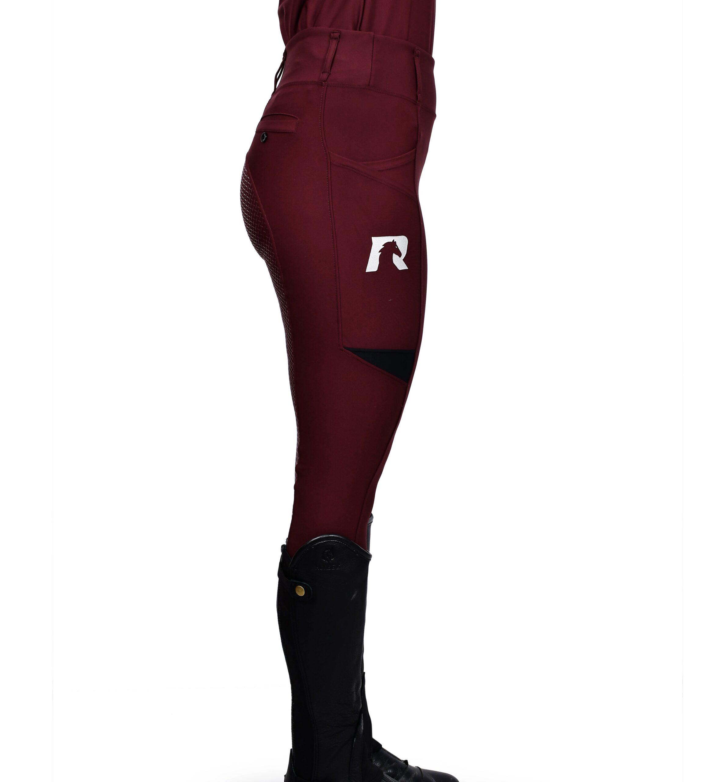 BURGUNDY LEGGING - RACTIVE - Image 3