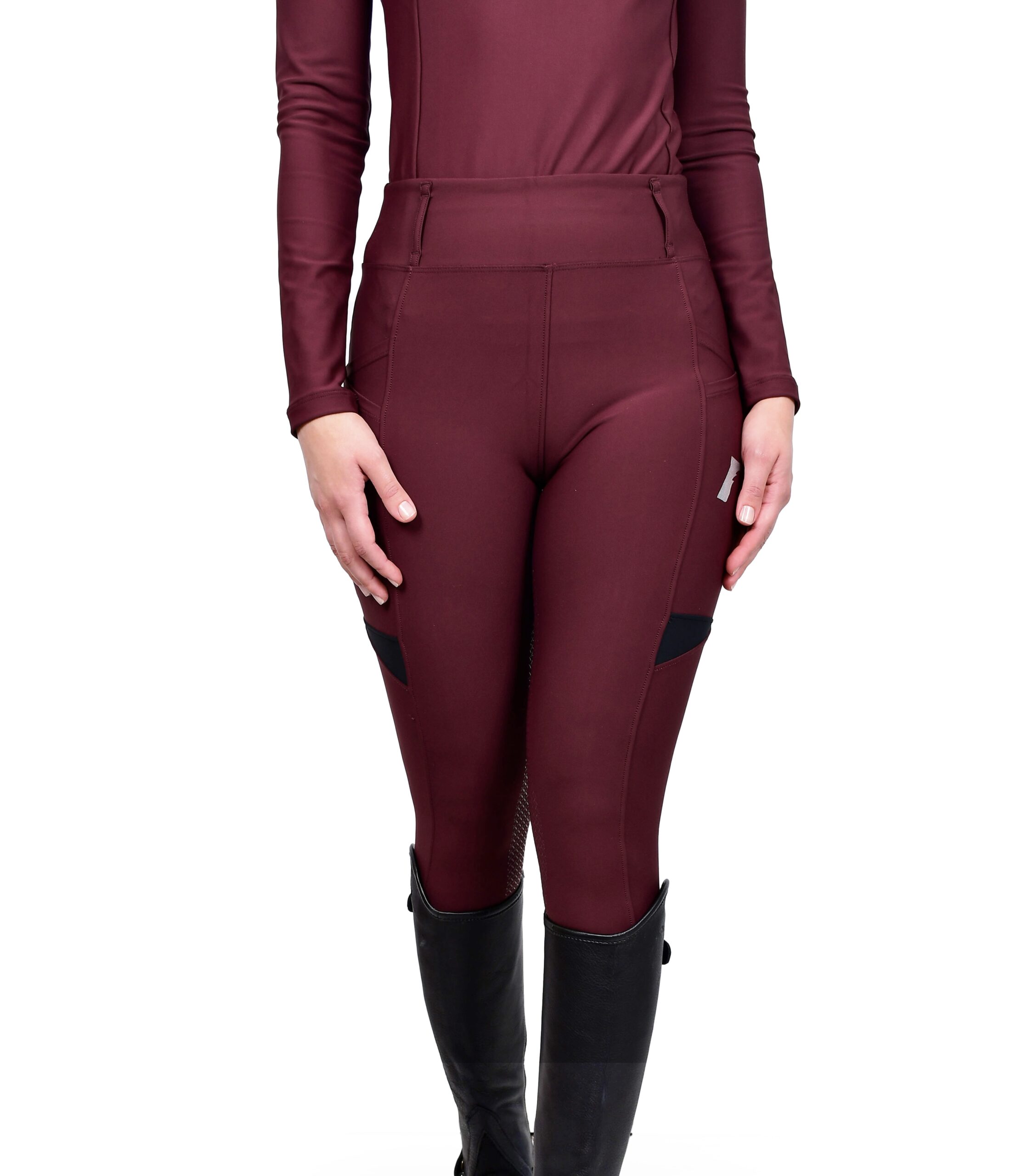 BURGUNDY LEGGING - RACTIVE - Image 2